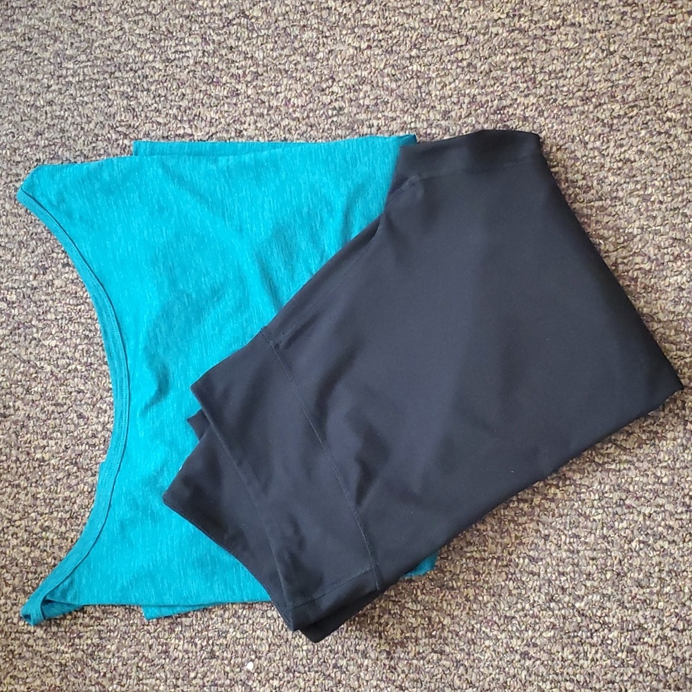 *NWT* Torrid's Active Everglade Double Spacedye Women's Top - Picture 8 of 12